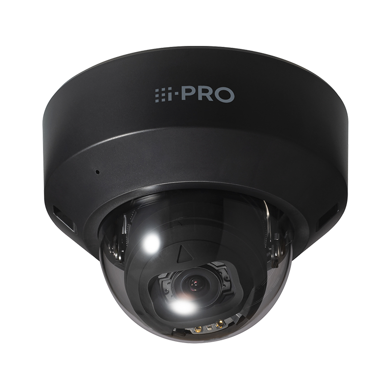 i-PRO WV-S2136LA-B Caméra Dôme IA Intérieure 2MP, Réseau, IR 70m, WDR, Analyse Intelligente