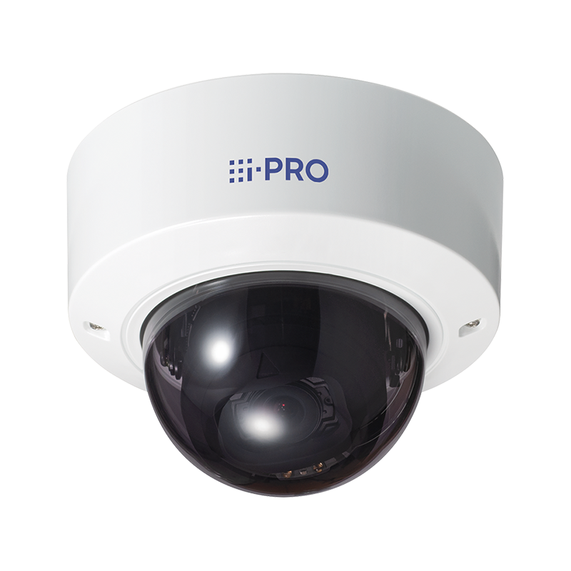i-PRO WV-S2236LGA Caméra Dôme Réseau Anti-Vandale IA 2MP Intérieure - Caméra Surveillance, IR, H.265