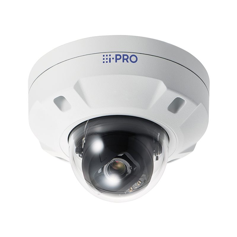 i-PRO WV-S2536LTA Caméra Dôme Réseau Extérieure 2MP AI - Caméra Surveillance Vandale, IR 70m, Analyse IA