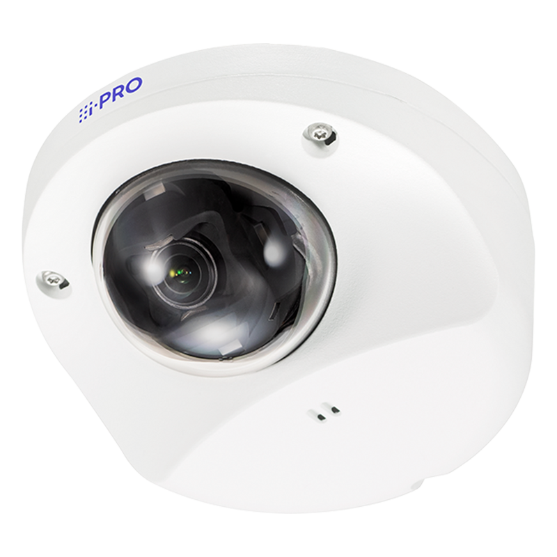 i-PRO WV-S35402-F2L Caméra Dôme Compacte Extérieure 4MP - Caméra Réseau Vandale, IR, PoE, IA