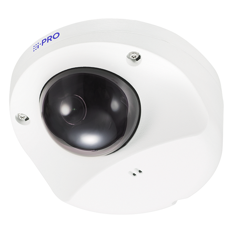 i-PRO WV-S35302-F2LG : Caméra Dôme Compacte Extérieure IA 2MP - Réseau, Vandalisme, IP66, IK10