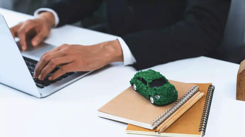 illustration of an electric vehicle